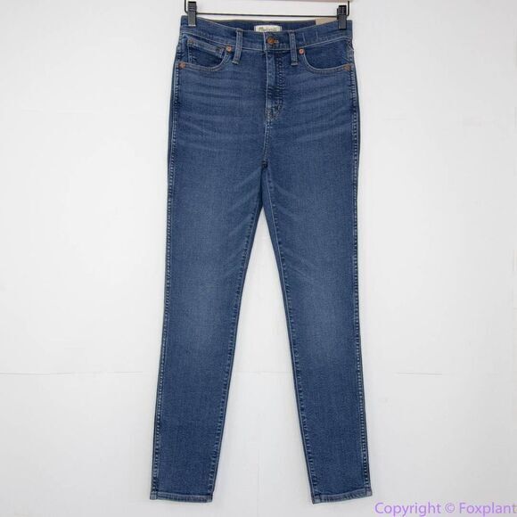 NEW Madewell 10" High-Rise Skinny Jeans‎ in Wendover Wash: TENCEL™, 26 - Picture 2 of 15